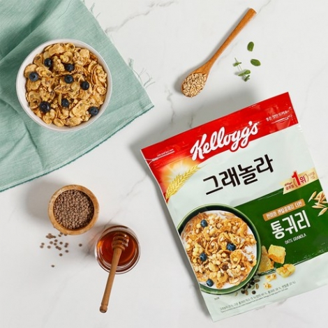 켈로그 통귀리 그래놀라