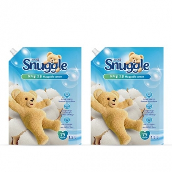 스너글 초고농축 섬유유연제 허거블 코튼 리필