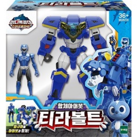 미니특공대 슈퍼공룡파워 합체아머봇 테라새미