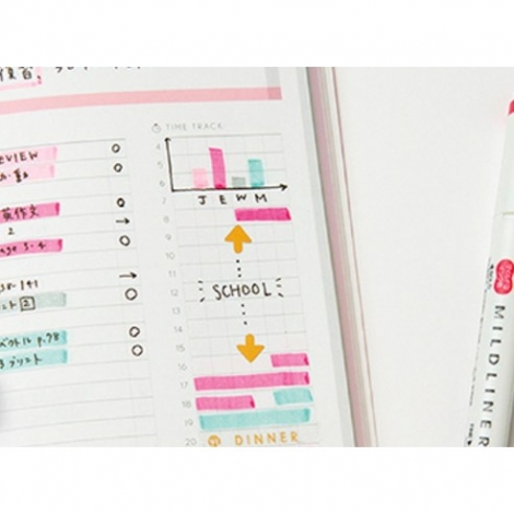 제브라 마일드라이너 형광펜