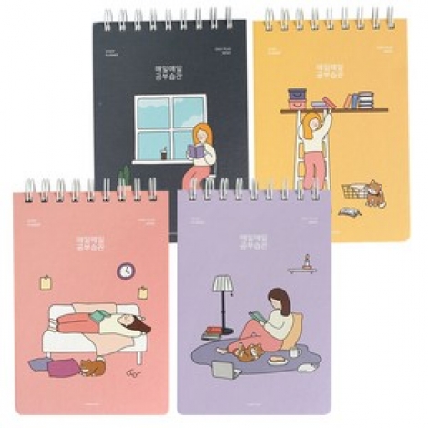 포포팬시 룰루랄라 칸이 넓은 노트