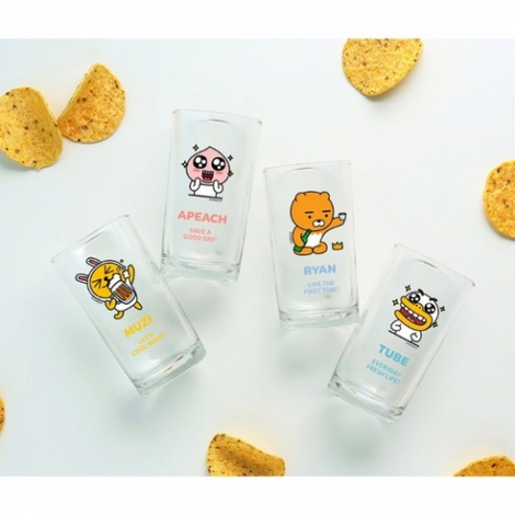 카카오프렌즈 시그니처 소맥잔 4p 세트