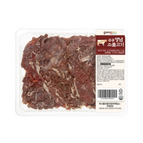 곰곰 양념 소불고기 (냉장)