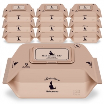 베베망 오리지널 제로 아기물티슈 캡형