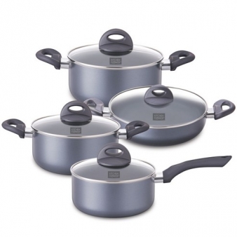 키친플라워 쿠킨 인덕션 칼라냄비 4종 세트