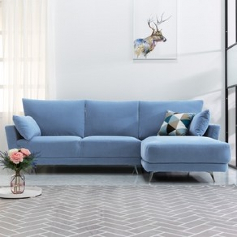 가죽 3인 소파 거실을 확하게