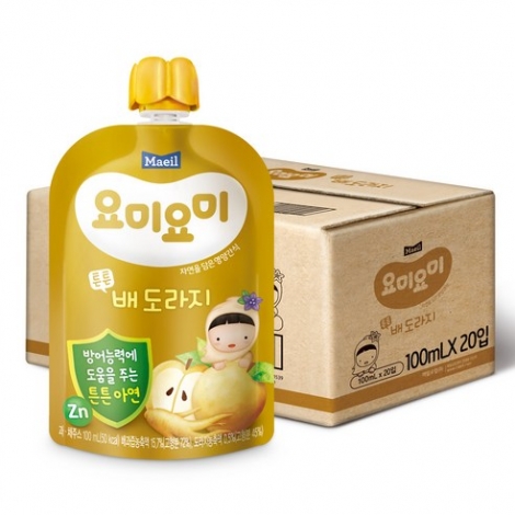 매일유업 요미요미 튼튼주스 100ml