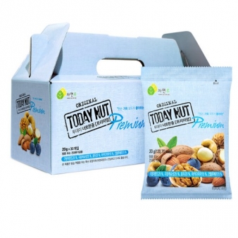 투데이넛 너트한줌 프리미엄 견과 선물세트 30개입