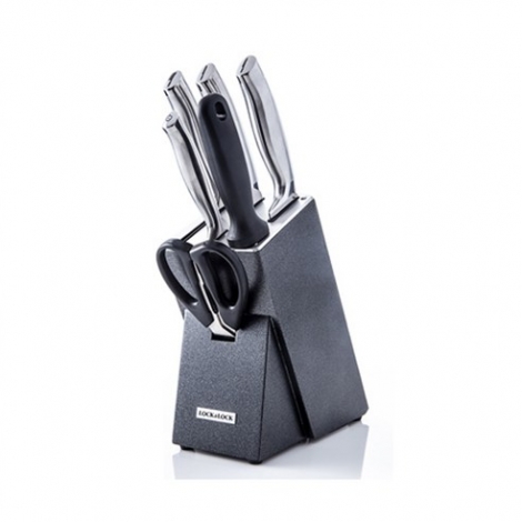 락앤락 블랙우드 칼블럭세트