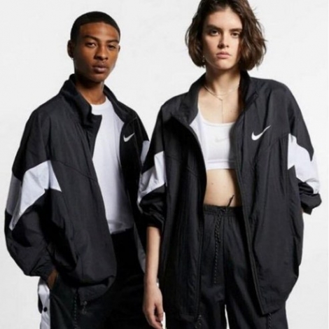 나이키 바람막이 우븐 후드 트레이닝 점퍼