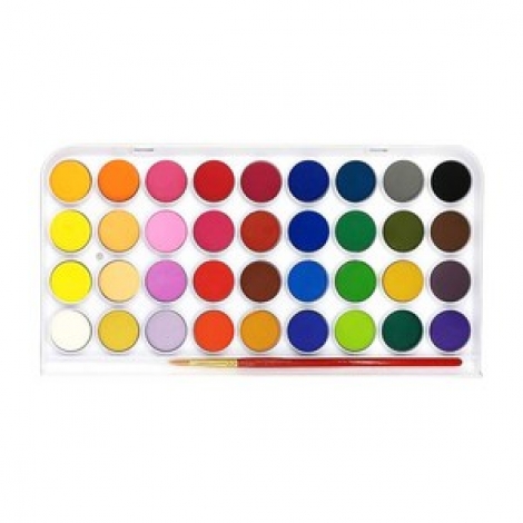 워터컬러 수채화 고체 팔레트 물감