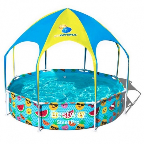 베스트웨이 칵테일 캐노피 분수 물놀이 풀장