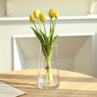 유리 장식 꽃병