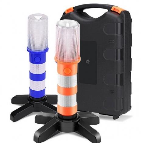 사고 표지판 자동차 안전표시 후레쉬 경광등 신호봉