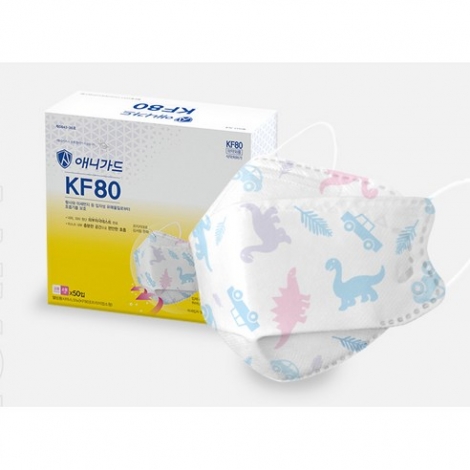 애니가드 공룡 웰빙 황사마스크 뉴 프리미엄 소형 KF80