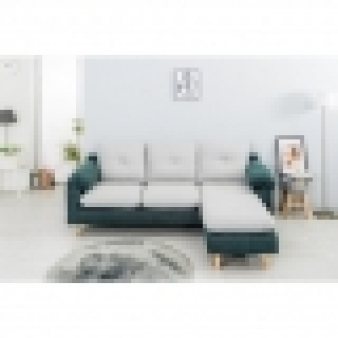 브라운 리클라이너 소파 (컴팩트3인)