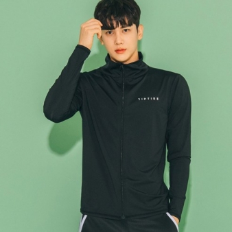 헤링본 남자 집업 래쉬가드 수영복 