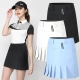 여성 골프 치마 플리츠 주름 큐롯 스커트