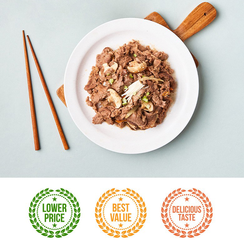곰곰 양념 소불고기 (냉장)