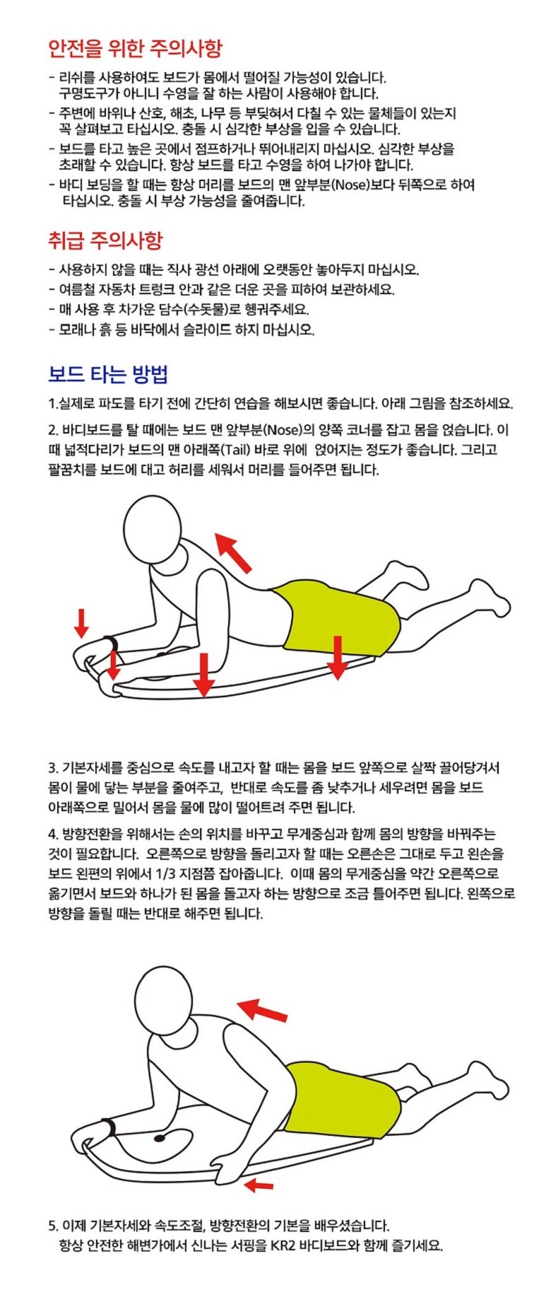 모레이 바디보드