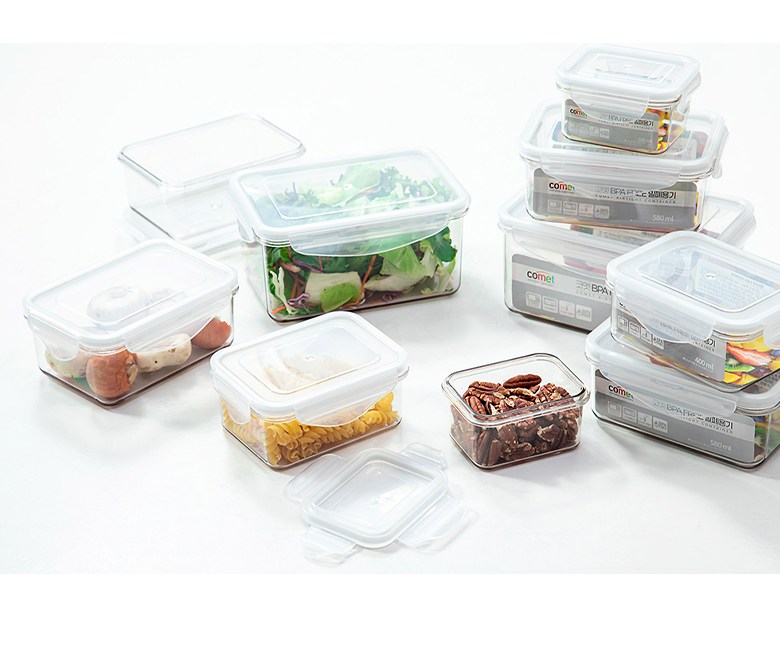 코멧 BPA프리 트라이탄 밀폐용기 10조 세트