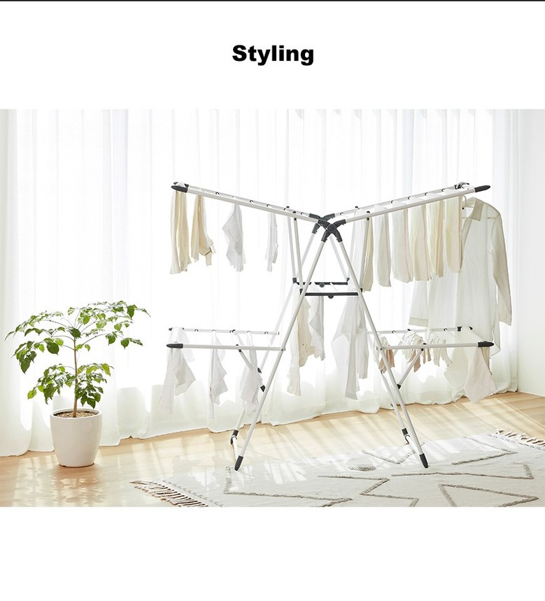 한샘 양날개 플러스 건조대 기본형